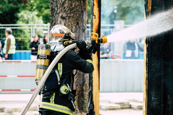 Riot in France — Stock Photo, Image