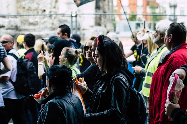 Riot in France — Stock Photo, Image