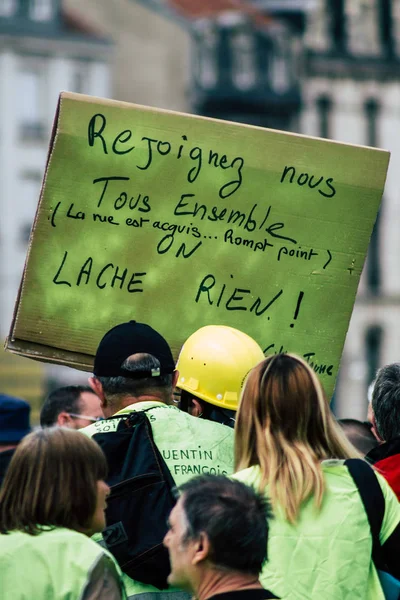 Rivolta in Francia — Foto Stock