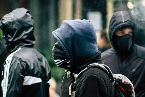 Riot in France — Stock Photo, Image