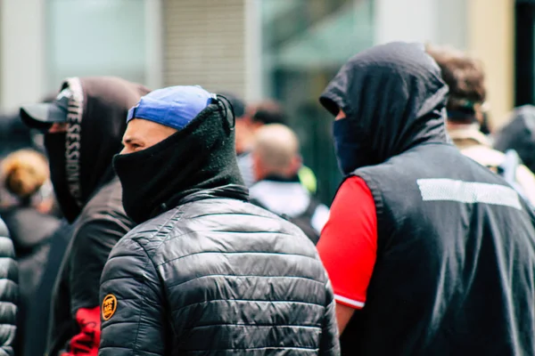 Ausschreitungen in Frankreich — Stockfoto