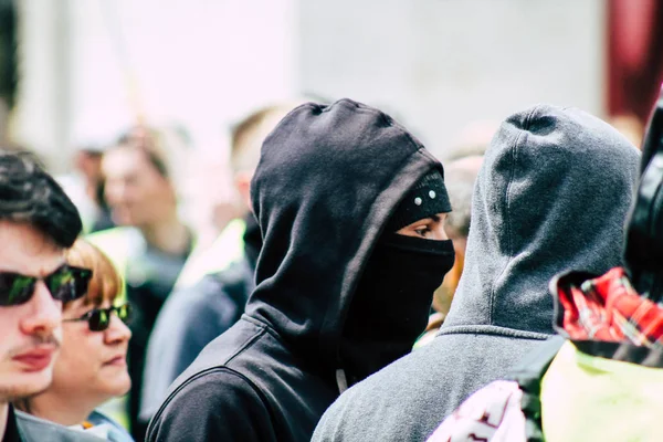 Ausschreitungen in Frankreich — Stockfoto