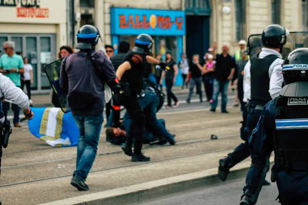 Disturbios en Francia —  Fotos de Stock