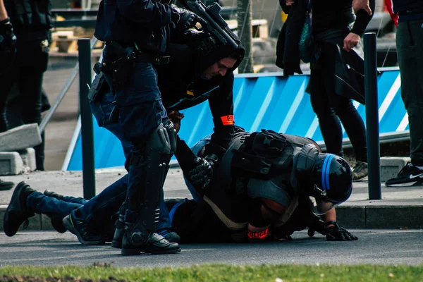 Disturbios en Francia —  Fotos de Stock