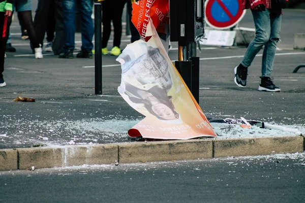 Riot i Frankrike — Stockfoto