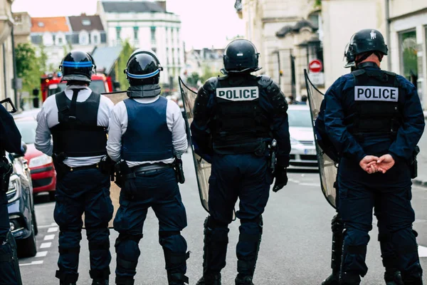 Riot in France — Stock Photo, Image