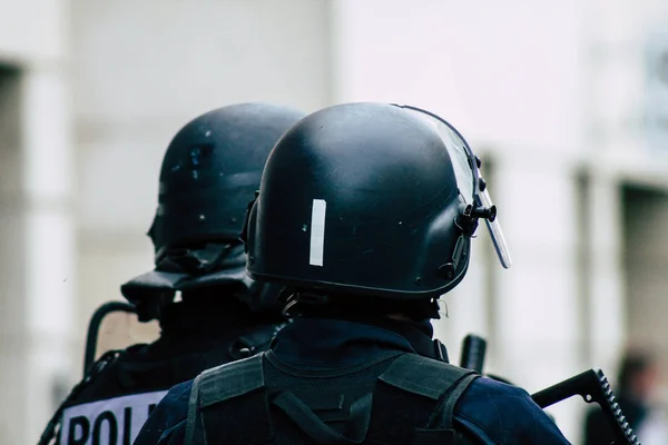 Riot in France — Stock Photo, Image