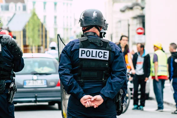 Ausschreitungen in Frankreich — Stockfoto