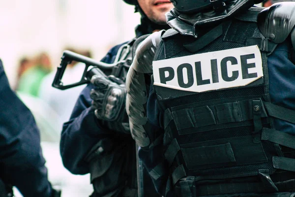 Riot in France — Stock Photo, Image