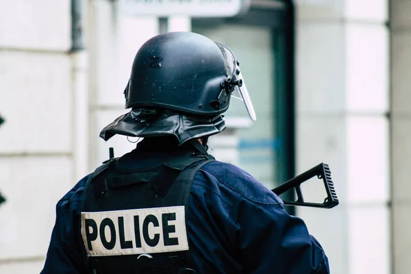 Riot in France — Stock Photo, Image