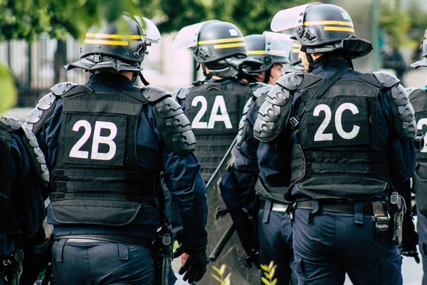 Riot in France — Stock Photo, Image