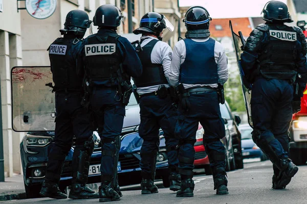 Ausschreitungen in Frankreich — Stockfoto