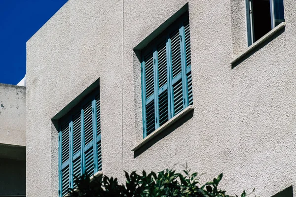 Лимассол Кипр Мая 2020 Года Вид Фасад Здания Улицах Лимассола — стоковое фото