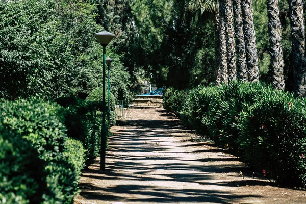 Limassol Chipre Mayo 2020 Vista Del Jardín Público Municipal Situado — Foto de Stock