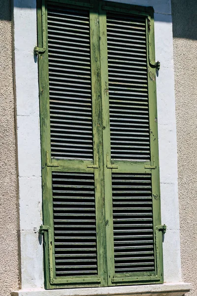 Limassol Cyprus May 2020 View Facade Cypriot House Located Right — Stock Photo, Image