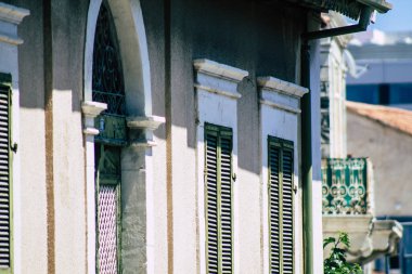 Limasol Kıbrıs Rum Kesimi 30 Mayıs 2020 Kıbrıs Rum Kesimi 'nin eski Kıbrıs adasındaki Limasol kentinin tam kalbinde yer alan Kıbrıs Rum Kesimi' nin dış cephesinin görüntüsü