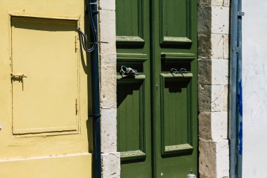 Limasol Kıbrıs Rum Kesimi 30 Mayıs 2020 Kıbrıs Rum Kesimi 'nin eski Kıbrıs adasındaki Limasol kentinin tam kalbinde yer alan Kıbrıs Rum Kesimi' nin dış cephesinin görüntüsü