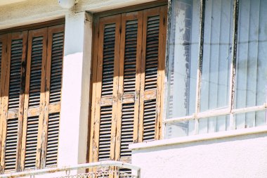 Limasol Kıbrıs Rum Kesimi 30 Mayıs 2020 Kıbrıs Rum Kesimi 'nin eski Kıbrıs adasındaki Limasol kentinin tam kalbinde yer alan Kıbrıs Rum Kesimi' nin dış cephesinin görüntüsü