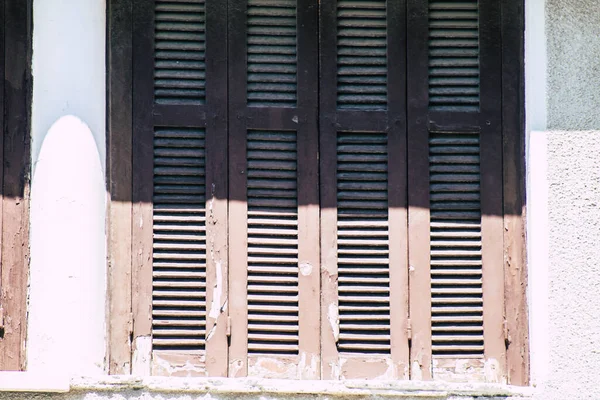 Limassol Cyprus May 2020 View Facade Cypriot House Located Right — Stock Photo, Image