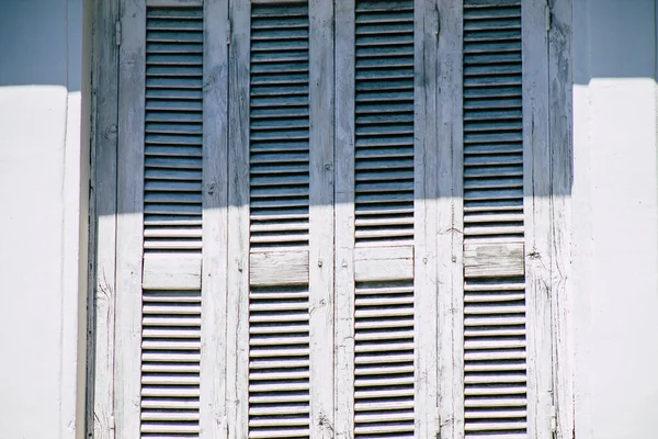 Limassol Cyprus May 2020 View Facade Cypriot House Located Right — Stock Photo, Image