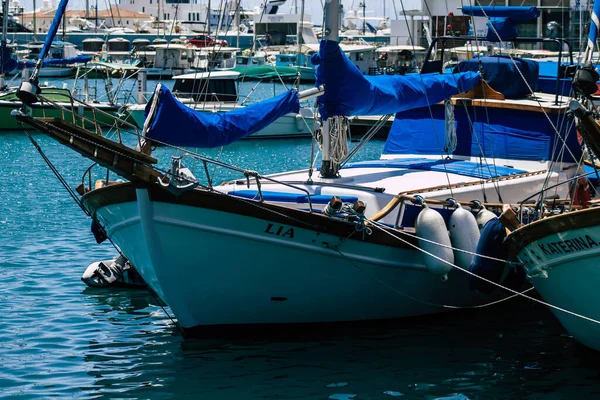 Limassol Zypern Mai 2020 Blick Auf Ein Boot Das Alten — Stockfoto