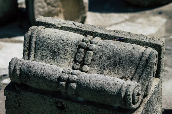 Limassol Chipre Junio 2020 Vista Las Ruinas Arqueológicas Del Castillo — Foto de Stock