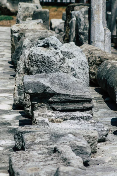 Limassol Cipro Giugno 2020 Veduta Delle Rovine Archeologiche Del Castello — Foto Stock