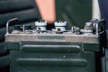 Kıbrıs Rum Kesimi 3 Haziran 2020 'de Kıbrıs Rum Kesimi' nin Limasol adasında park halindeki bir Amerikan ordusu jipinin görüntüsü