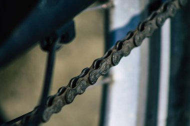 Kıbrıs Rum Kesimi 3 Haziran 2020 Kıbrıs Rum Kesimi 'nde park halindeki bir adaya park edilmiş bisiklet manzarası