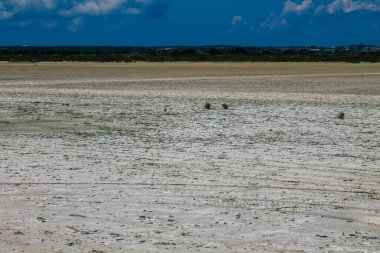 Kıbrıs Rum Kesimi, Kıbrıs Rum Kesimi 'nin en büyük iç su kütlesi olan Limasol Tuz Gölü' nün 3 Haziran 2020 tarihli görüntüsü