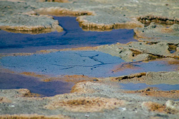 リマソルキプロス2020年6月3日キプロス島最大の内陸水域であるリマソル塩湖の眺め — ストック写真