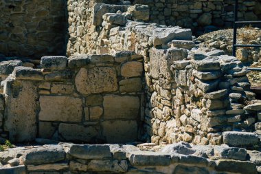 Kıbrıs Rum Kesimi 4 Haziran 2020 'de, Kıbrıs adasındaki Afrodit adasına adanmış büyük bir yer olan Amathous tapınağının arkeolojik kalıntılarına baktı