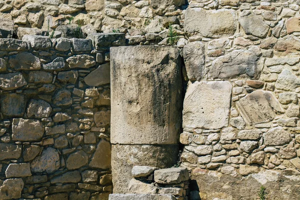 Limassol Chipre Junio 2020 Vista Los Restos Arqueológicos Del Templo — Foto de Stock