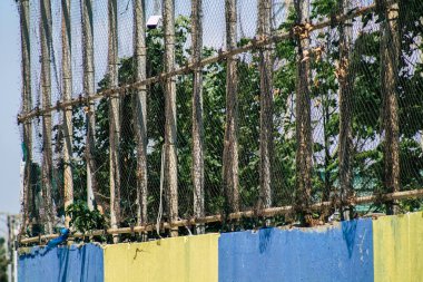 Limasol Kıbrıs Rum Kesimi 11 Haziran 2020 'de Kıbrıs Rum Kesimi' nin Limasol kentindeki futbol stadyumunun dış görüntüsü