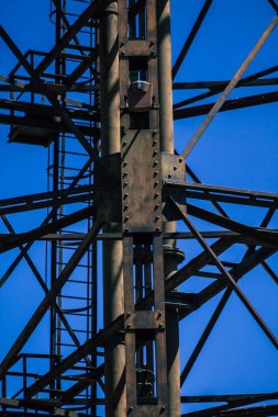 Limasol Kıbrıs Rum Kesimi 11 Haziran 2020 Kıbrıs adasındaki Limasol kentinin eski paslı su kulesinin manzarası