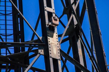 Limasol Kıbrıs Rum Kesimi 11 Haziran 2020 Kıbrıs adasındaki Limasol kentinin eski paslı su kulesinin manzarası