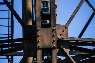 Limasol Kıbrıs Rum Kesimi 11 Haziran 2020 Kıbrıs adasındaki Limasol kentinin eski paslı su kulesinin manzarası