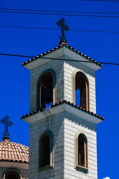 Червня 2020 Року Вид Православну Церкву Місті Лімасол Острові Кіпр — стокове фото