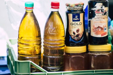 Kıbrıs Rum Kesimi 13 Haziran 2020 'de Kıbrıs adasındaki Limasol pazarında yerel ürünlerin kapatılması