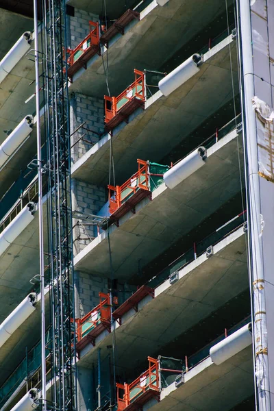 Limassol Chipre Junho 2020 Vista Novo Edifício Construção Localizado Avenida — Fotografia de Stock