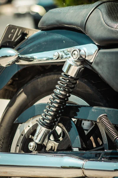 Лимассол Кипр Июня 2020 Крупный План Мотоцикла Harley Davidson Sportster — стоковое фото