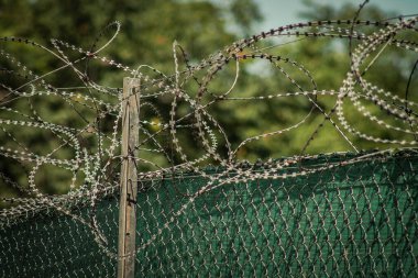 Lefkoşe Kıbrıs 04 Temmuz 2020 Kıbrıs Rum-Türk tampon bölgesinin bölünmüş Kıbrıs Rum Kesimi 'nin başkenti Lefkoşe' deki Birleşmiş Milletler Barış Gücü tarafından kontrol edilmesi