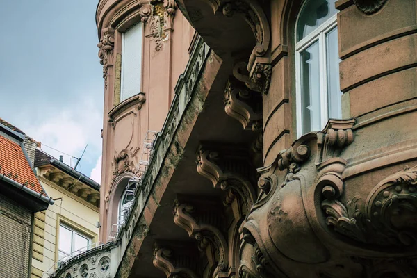 Budapest Hungría Julio 2020 Vista Arquitectura Gótica Antiguo Edificio Histórico — Foto de Stock