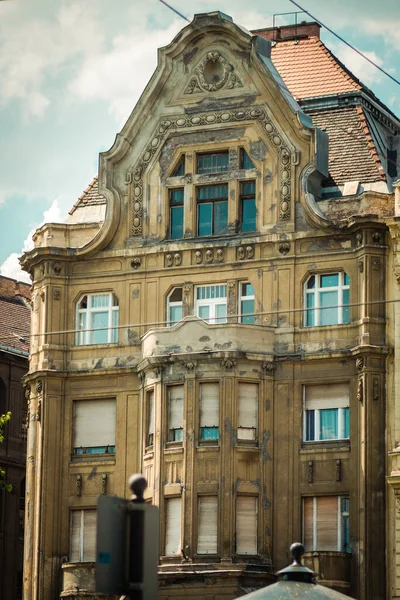 Budapeste Hungria Julho 2020 Vista Arquitetura Gótica Edifício Histórico Centro — Fotografia de Stock
