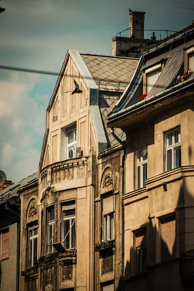 Budapest Hungría Julio 2020 Vista Arquitectura Gótica Del Edificio Histórico — Foto de Stock