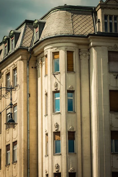 Budapest Hungría Julio 2020 Vista Arquitectura Gótica Del Edificio Histórico — Foto de Stock