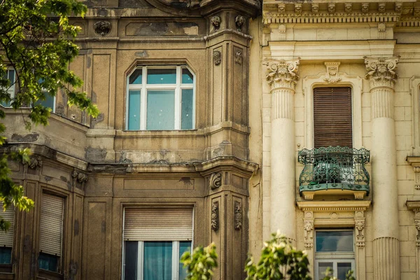 Budapest Hungary July 2020 View Gothic Architecture Historical Building Downtown — Stock Photo, Image