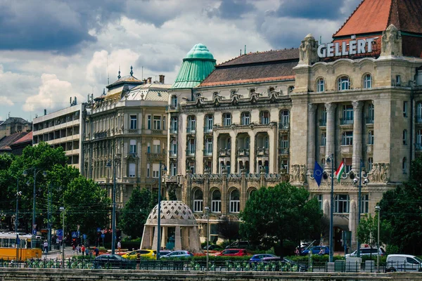 부다페스트 헝가리 July 2020 View Historical Building Town Budapest Capital — 스톡 사진