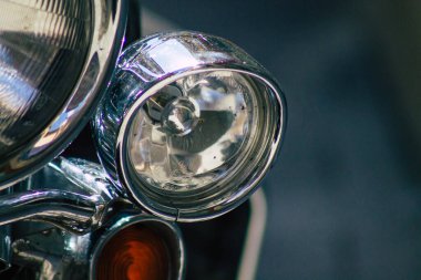 Budapeşte Macaristan 14 Temmuz 2020 'de Budapeşte' nin başkenti ve Macaristan 'ın en kalabalık şehri olan Harley Davidson motosikletinin görüntüsü