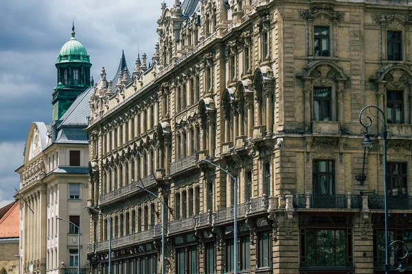 Budapest Hongrie Juillet 2020 Vue Architecture Gothique Bâtiment Historique Dans — Photo